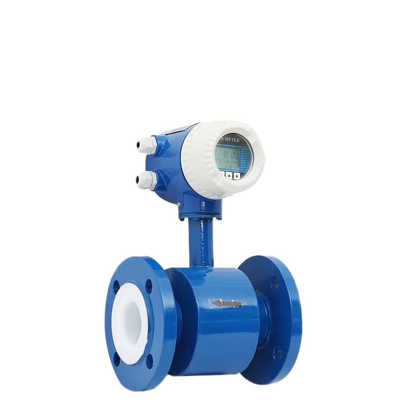 Best Selling 220VAC/24VDC Intelligent Flow Meter Slurry Liquid Dn10-300 Electromagnetic Sewage Digital Pipeline Flowmeter