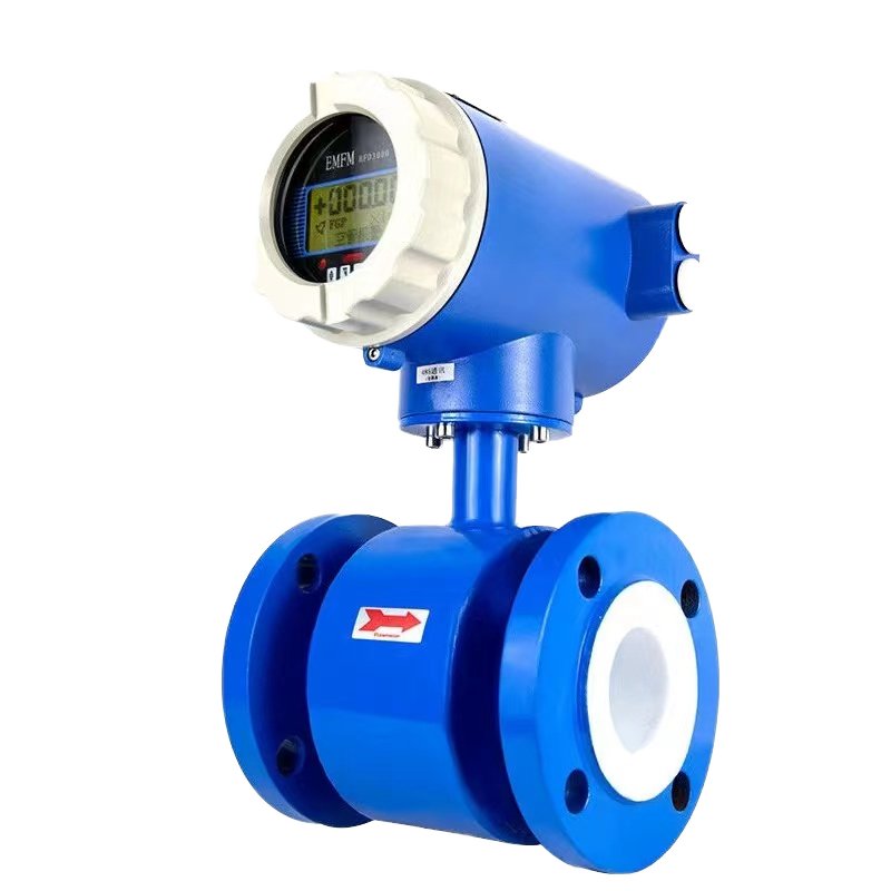 Best Selling 220VAC/24VDC Intelligent Flow Meter Slurry Liquid Dn10-300 Electromagnetic Sewage Digital Pipeline Flowmeter