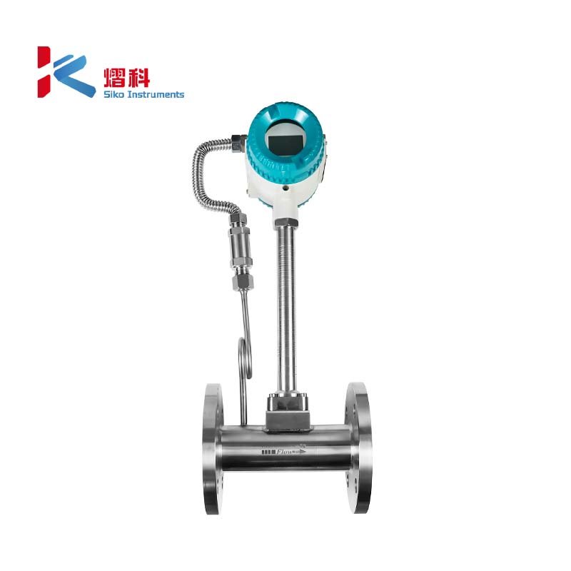 DN80 Air Temperature and Pressure Compensation Superheated Steam Vortex Flow Meter
