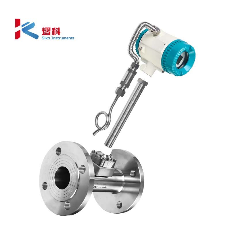 DN80 Air Temperature and Pressure Compensation Superheated Steam Vortex Flow Meter