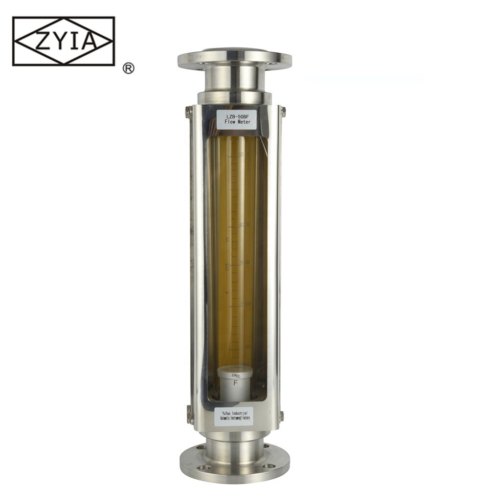H2SO4 Sulfuric Acid Material diesel Glass Tube Rotameter Liquid Flowmeter