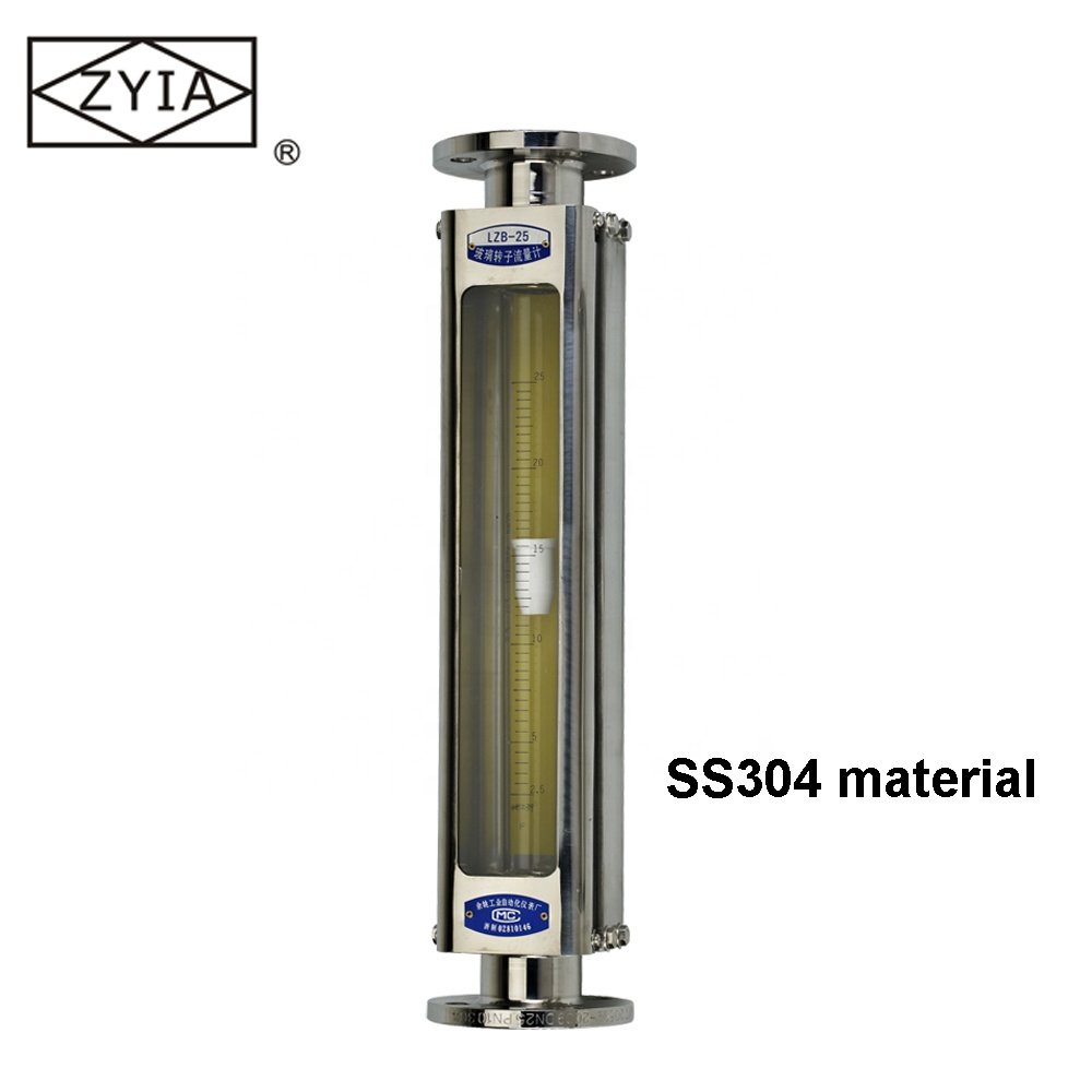 H2SO4 Sulfuric Acid Material diesel Glass Tube Rotameter Liquid Flowmeter
