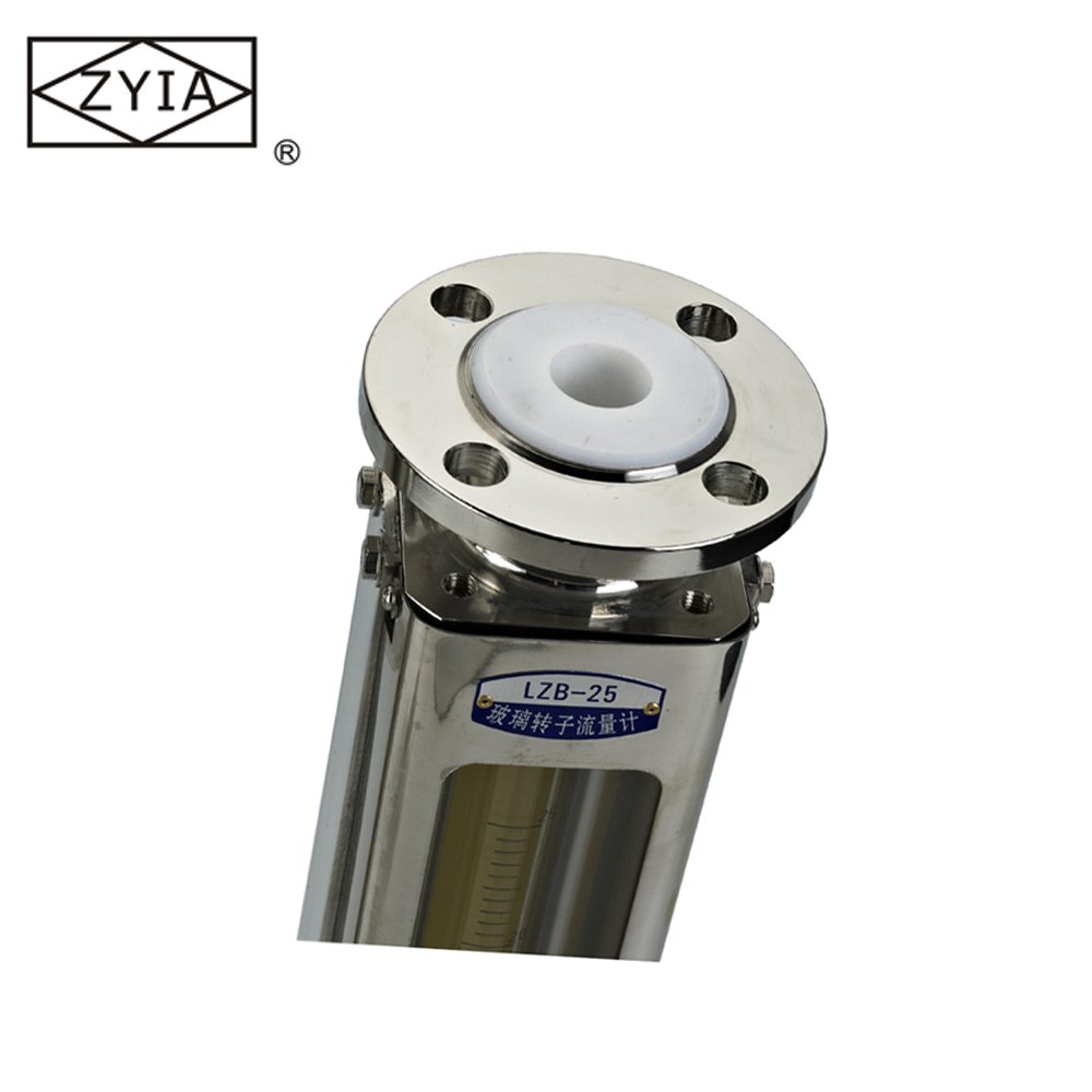 H2SO4 Sulfuric Acid Material diesel Glass Tube Rotameter Liquid Flowmeter
