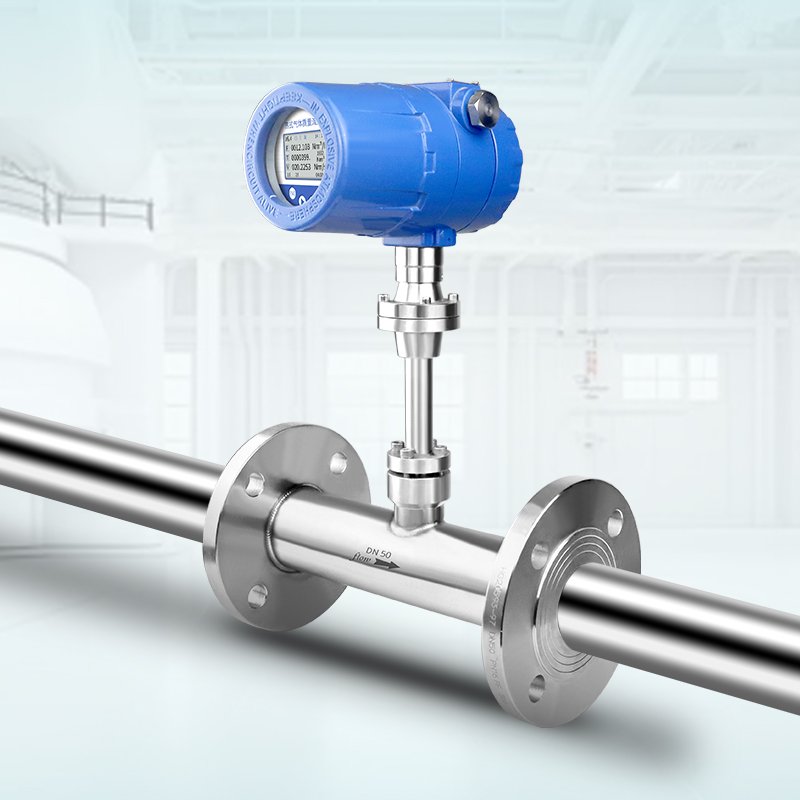 High Quality Carbon Dioxide CO2 Oxygen Gas 4-20mA RS485 Signal Output Gas Flow Meter LCD Display