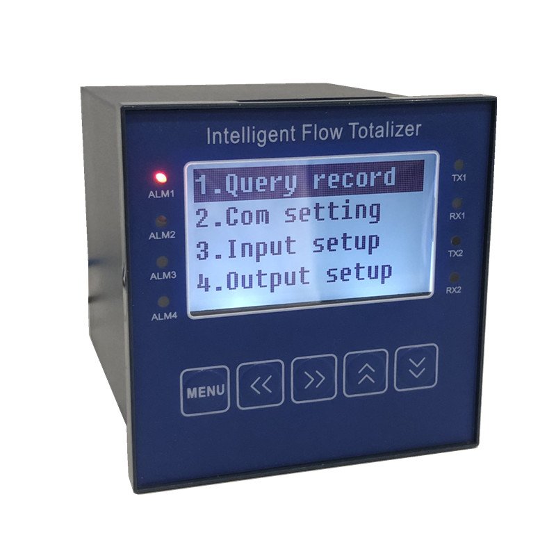 XSJ-M2 ANGJI Flow Counter Meter with USB Export Totalizer Computer Function Flow Totalizer