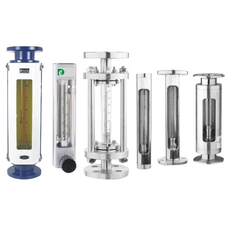 OEM Customizable PTFE Glass Tube Rotameter With Anti-Corrosive Material Without Valve
