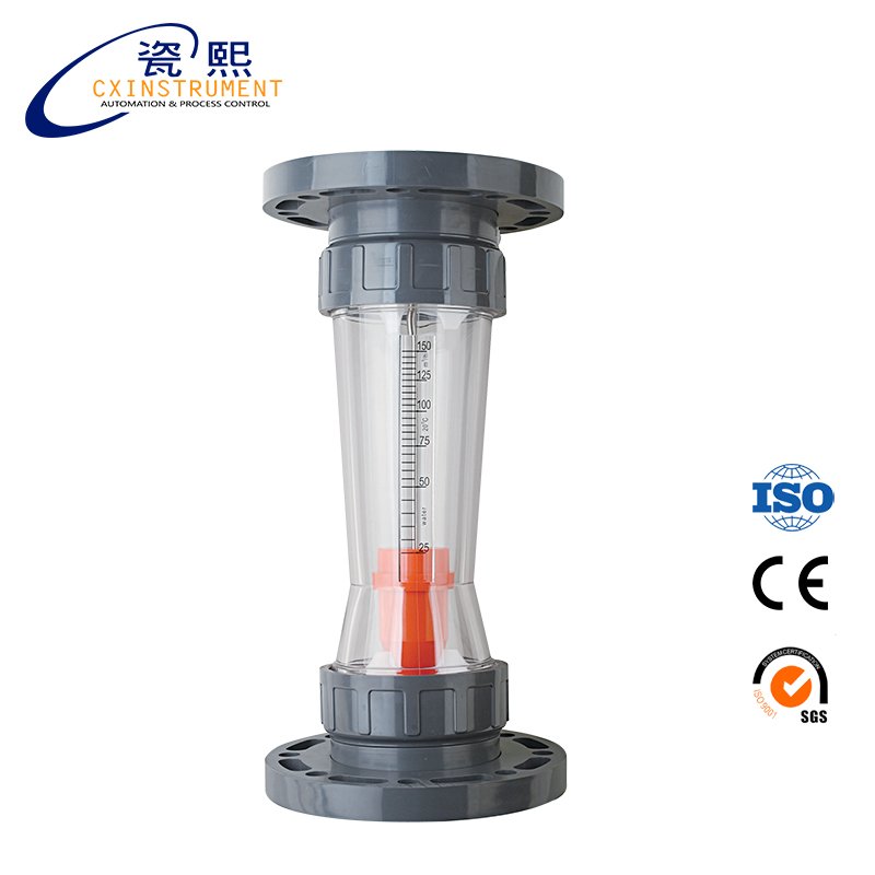 DK800S Micro Air Co2 Flow Meter Glass Tube Rotameter Flowmeter for Water