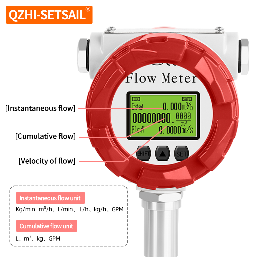 4-20mA 0-5V 0-10V Analog signal Pulse Equivalent Flow Sensor Liquid Milk Flow Meters High Precision Pressure Turbine Flow Meter