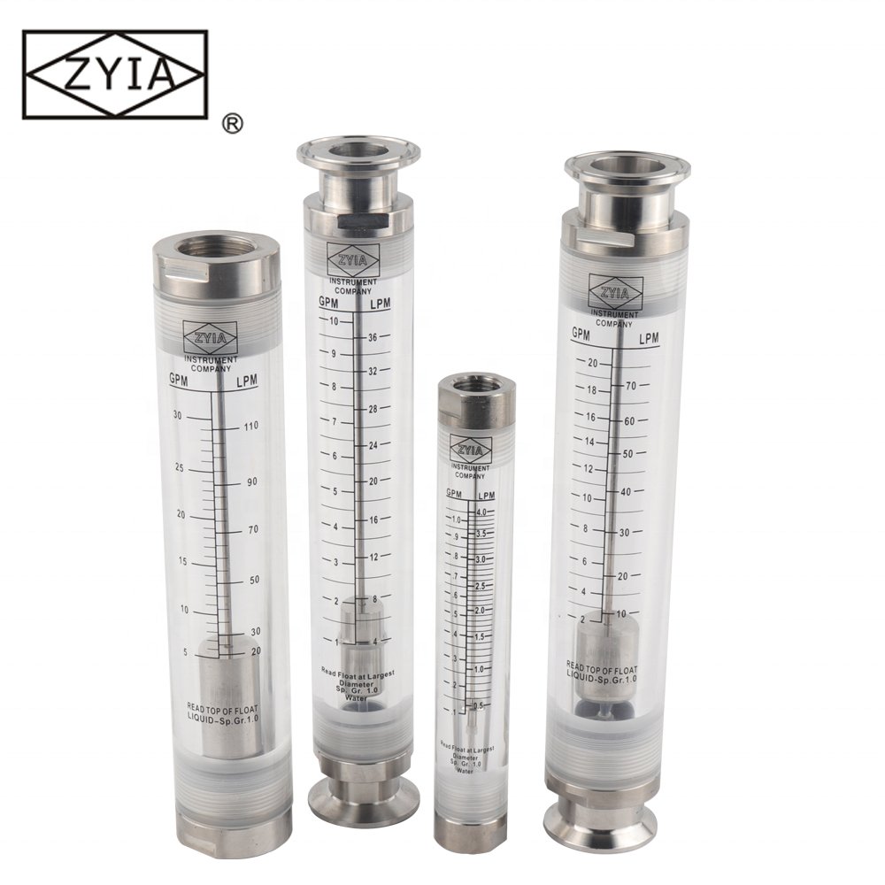 Manufacturer Water Digital Rotameter Plastic Flow Meter L/min air Rota Flow Meter