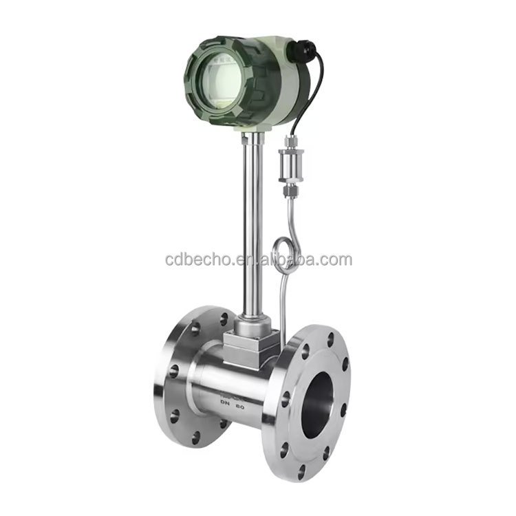 Good Quality Insertion Sanitary Pure Water vortex Compressed air Flow Meter