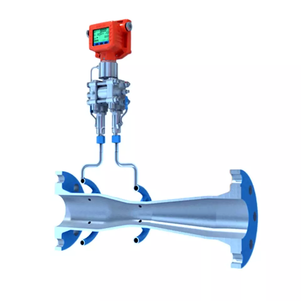 V-Shaped Cone Flowmeter Differential Pressure Meter Cone Flowmeter Flow Meter