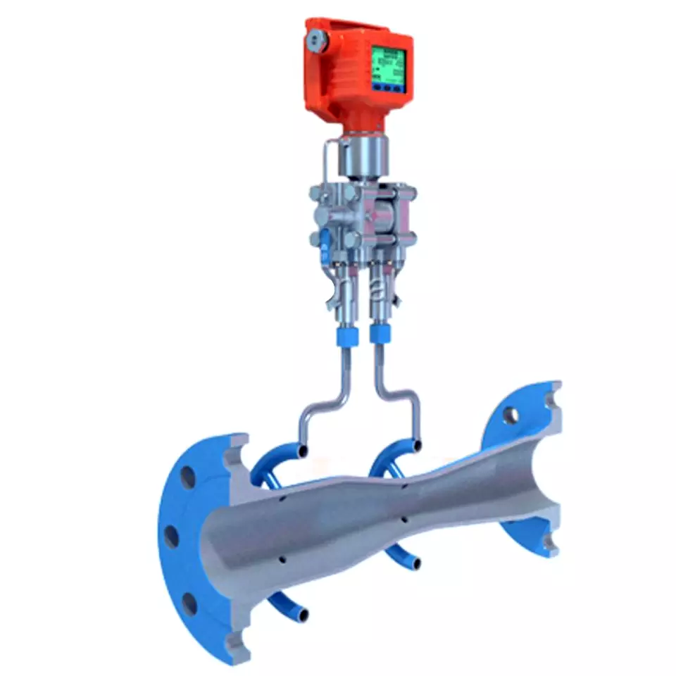 V-Shaped Cone Flowmeter Differential Pressure Meter Cone Flowmeter Flow Meter