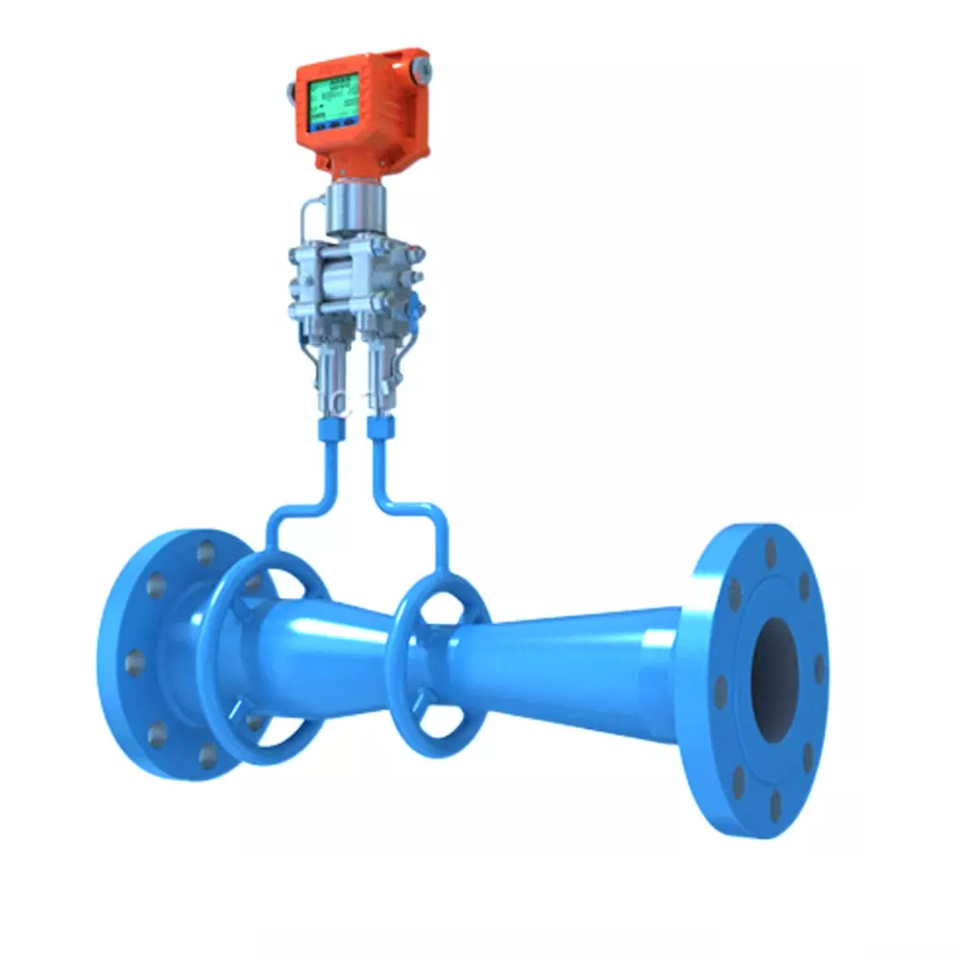 V-Shaped Cone Flowmeter Differential Pressure Meter Cone Flowmeter Flow Meter