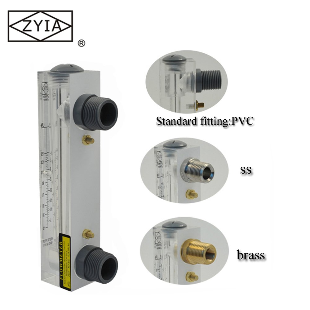 Ro System Acrylic Panel Type Variable Sea Water Meter Flow Meters Salt Water Gas Rotameter Flow Meter for Liquid