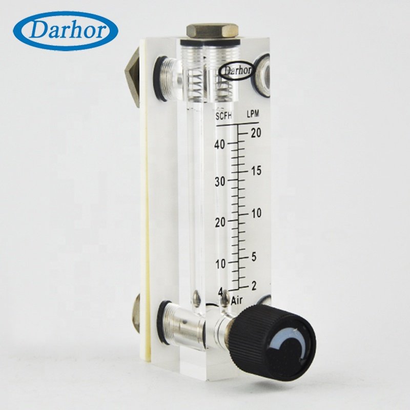 DFG-6T Small Flow in LPM H2 O2 HHO Co2 Gas Flow Meter