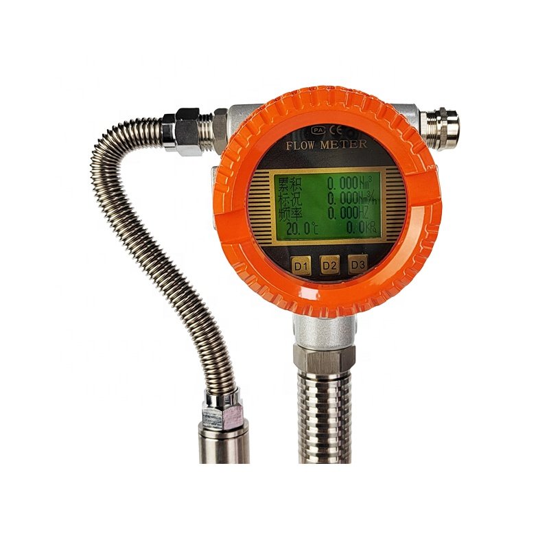 Lugb Flowmeters Gas Flow Meter Steam Line for Biogas Half Inches