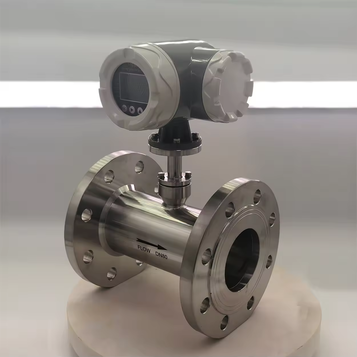 ODM OEM DN25 Flange Oxygen Nitrogen Biogas Air Hydrogen Pulse Output Digital Thermal Gas Mass Flow Meter Flowmeter