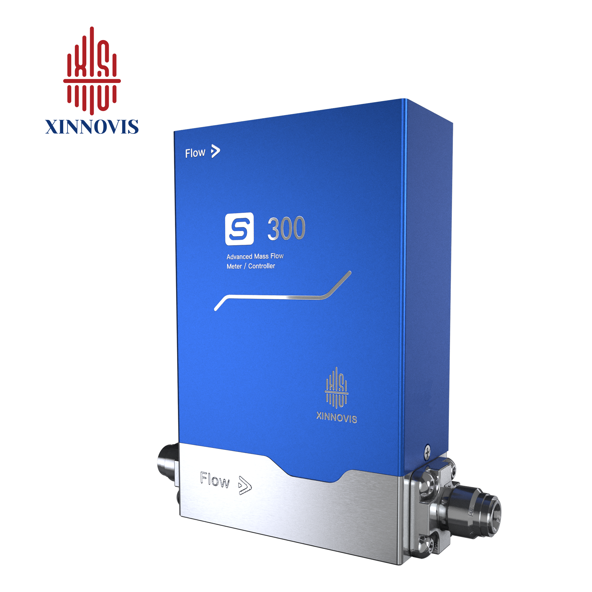 S300 Gas Mass Flow Controller for N2/Air/H2/O2/Ar/He/NH3/SiH4/CH4/CO2 RS485/EtherCat/0-5V/4-20mA/Profibus OEM High Stability