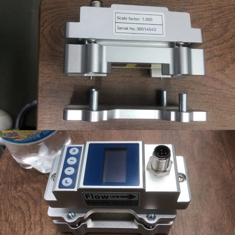 JG-X3 Ultrasonic Clamp Type Water Liquid Flowmeter Small Pipe Clamp-on Ultrasonic Flow Meter