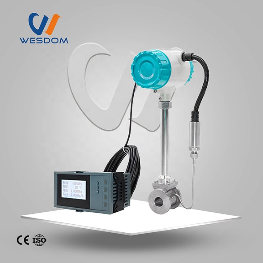 2024 Dynamic Uro Portable Nitrous Clamp vortex Flowmeter Oxygen Concentrator Flowmeter Real Time Steam Flowmeter