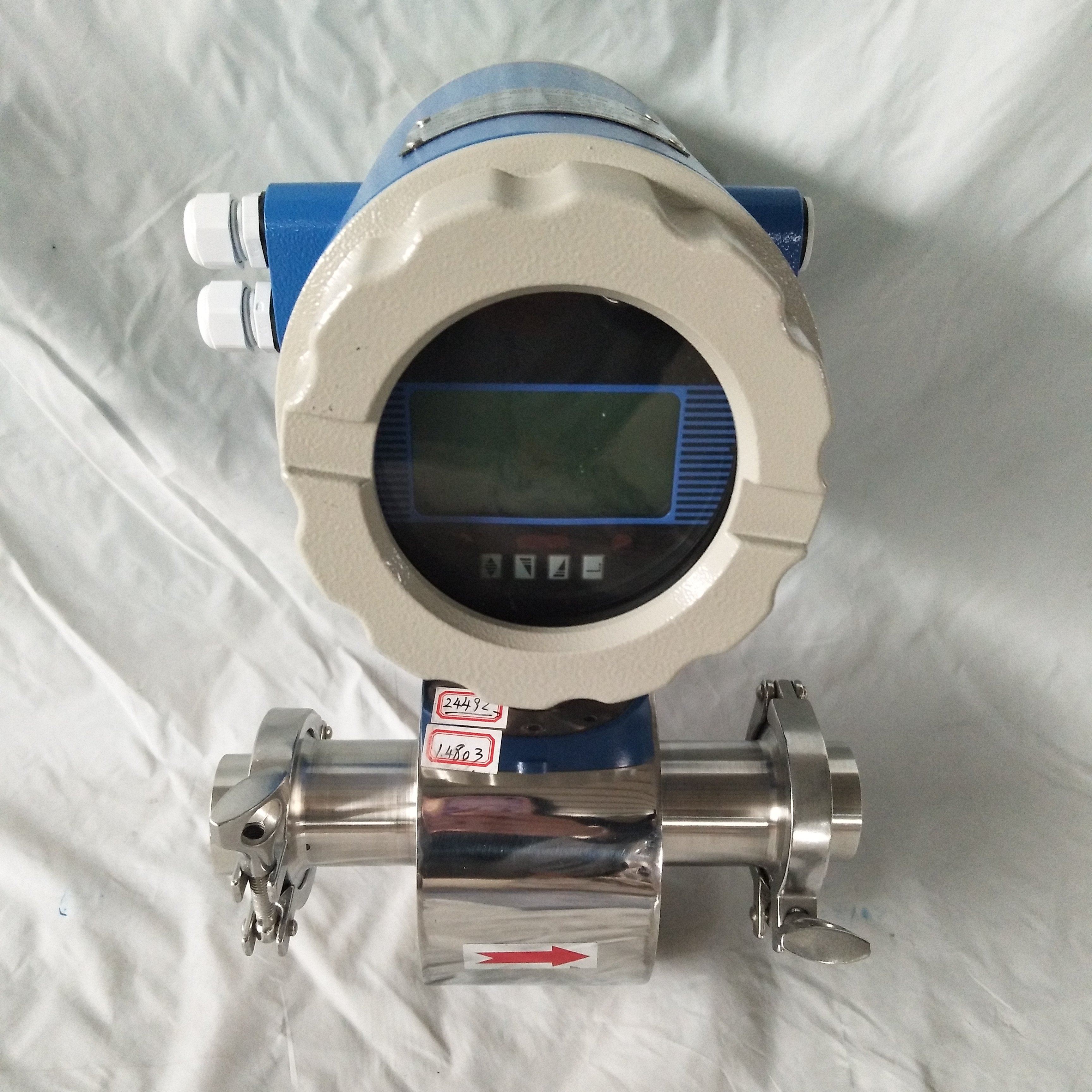Dn80 6 Inch 3inch Inline Iot Water Flow Meter Ro Smart Fire Flow Meter Modbus River Water Flow Meter