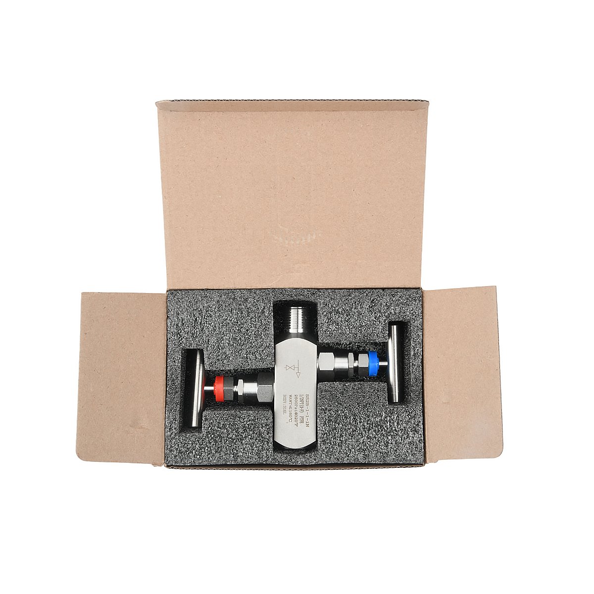 Hot Selling 2-Way Gauge Type Manifold Valve High Temperature General Gas Air Fuel Flow Control OEM Customizable Needle Direct