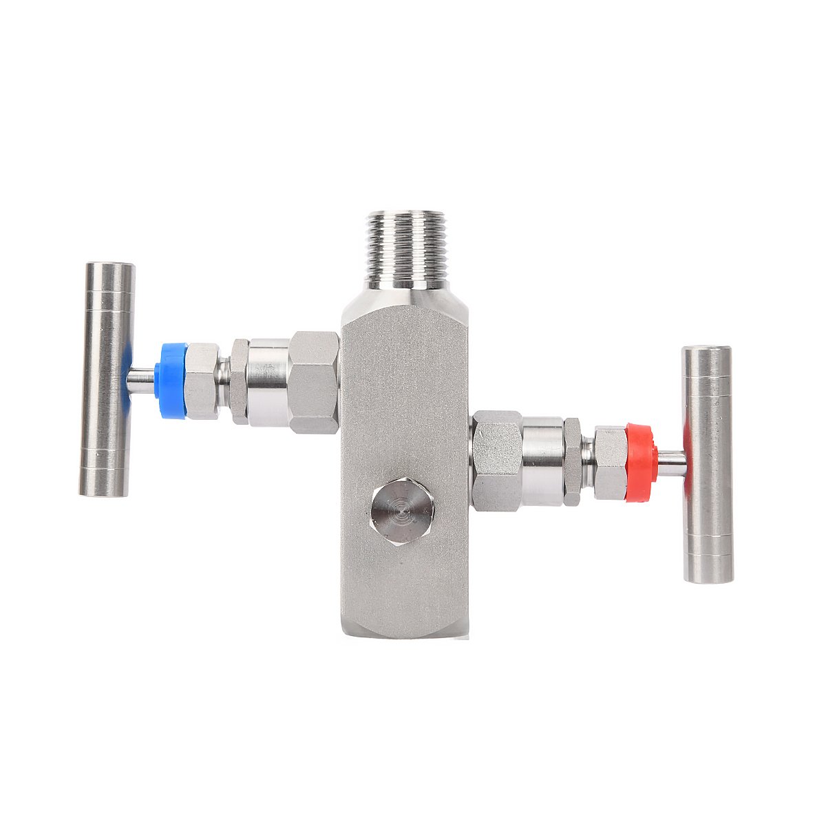Hot Selling 2-Way Gauge Type Manifold Valve High Temperature General Gas Air Fuel Flow Control OEM Customizable Needle Direct