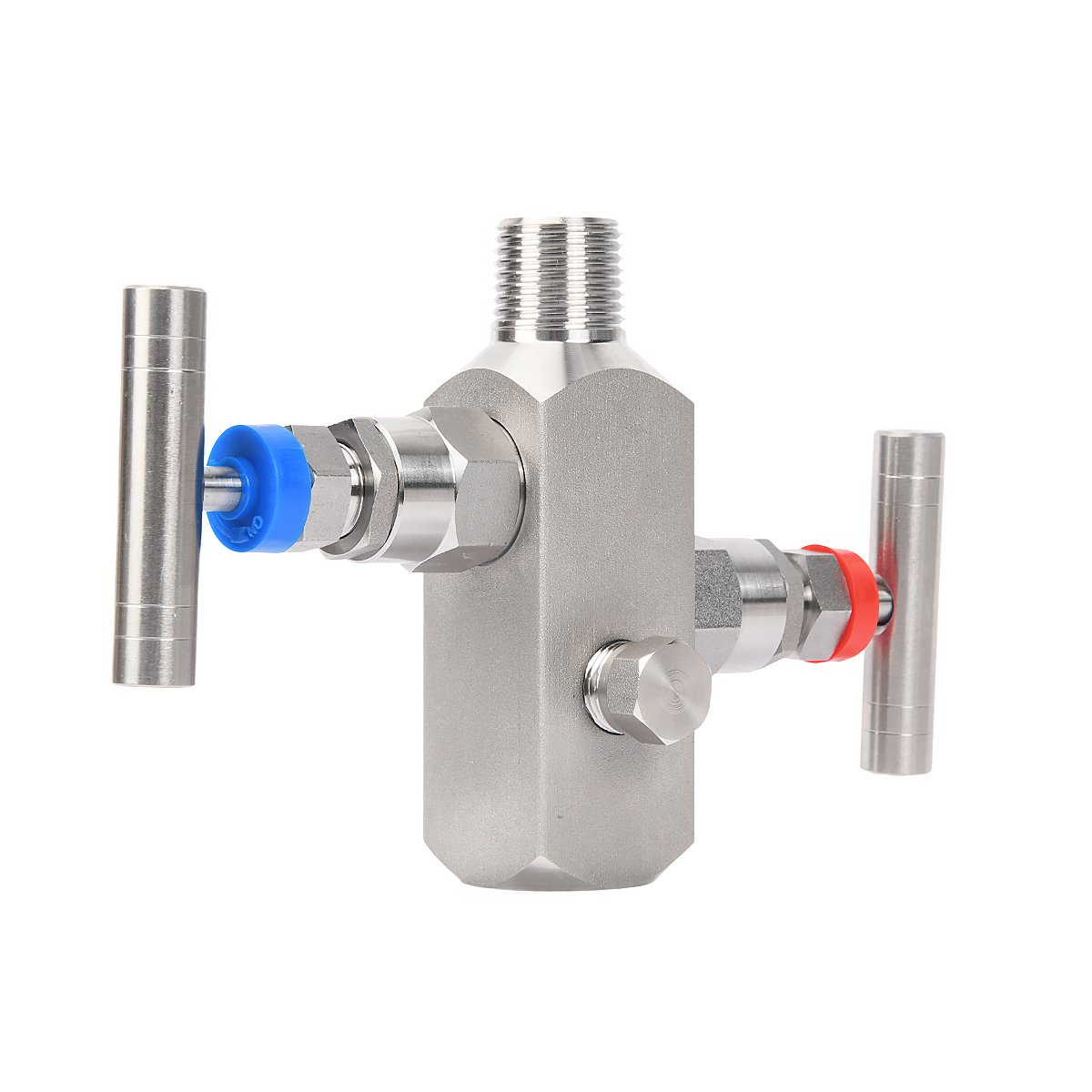 Hot Selling 2-Way Gauge Type Manifold Valve High Temperature General Gas Air Fuel Flow Control OEM Customizable Needle Direct
