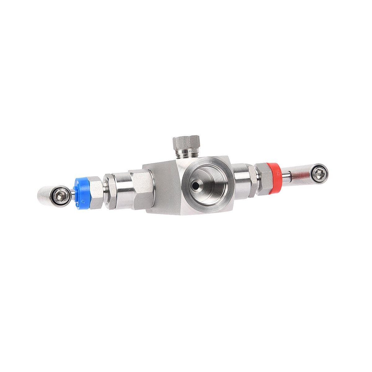 Hot Selling 2-Way Gauge Type Manifold Valve High Temperature General Gas Air Fuel Flow Control OEM Customizable Needle Direct