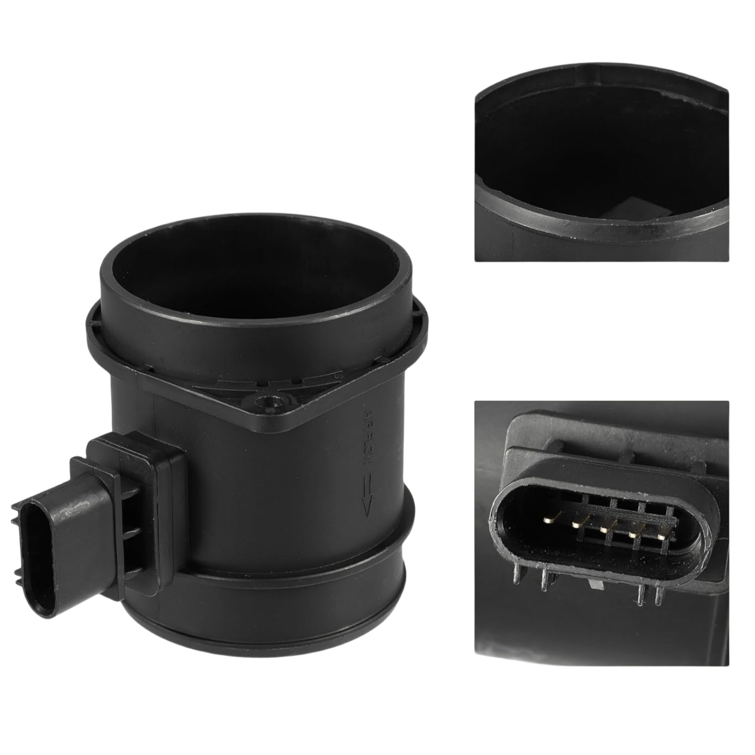 Original Equipment Mass Air Flow Meter MAF Sensor for Cadillac GMC Arcadia Chevrolet Traverse Part Numbers 15875837 & 19355502