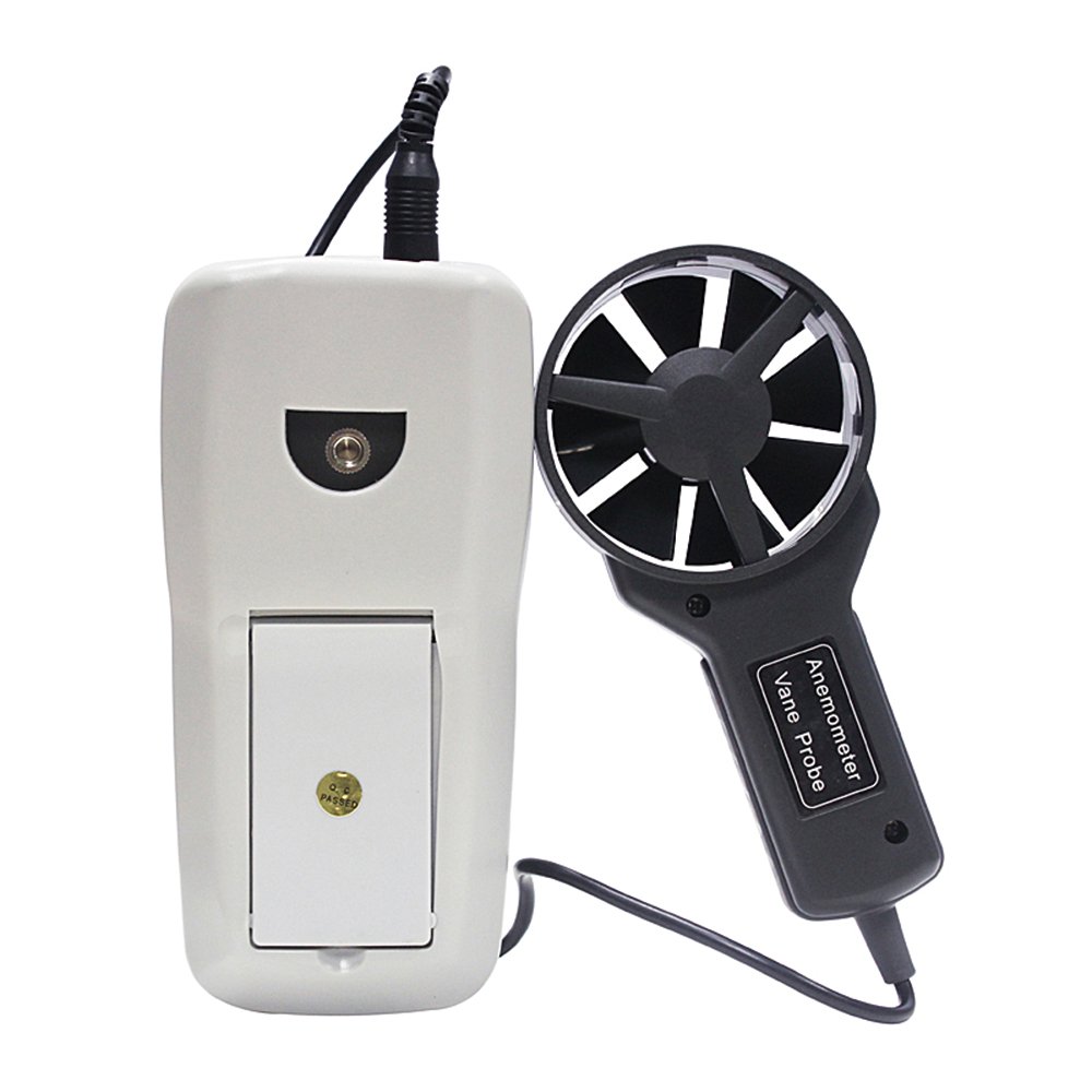 CEM DT-619 Marine Anemometer Air Velocity Meter With Temperaureture Air Flow Meter