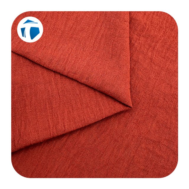 Fashion Soft 100% Polyester Lightweight Thickness Stripe Solids Style 150cm 150-170GSM Weight CEY Fabric for Women Clothes