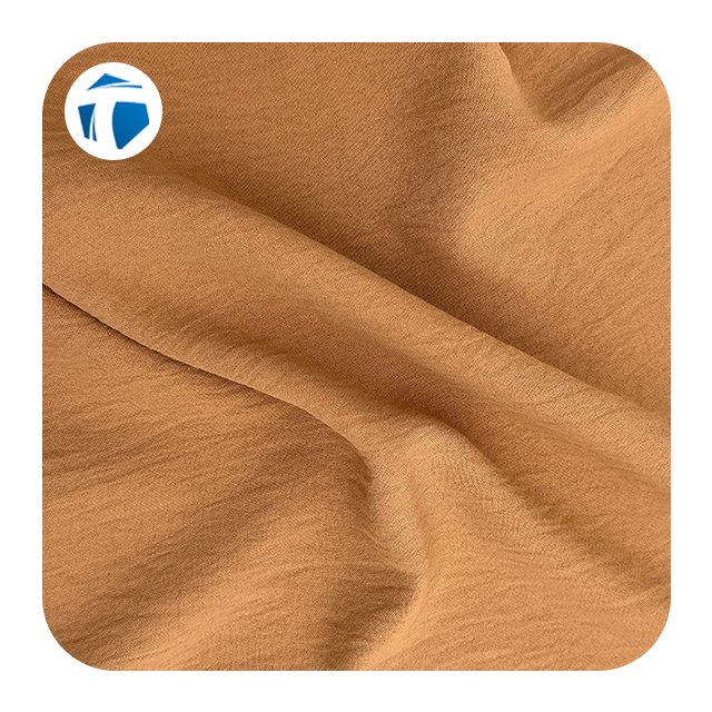Fashion Soft 100% Polyester Lightweight Thickness Stripe Solids Style 150cm 150-170GSM Weight CEY Fabric for Women Clothes
