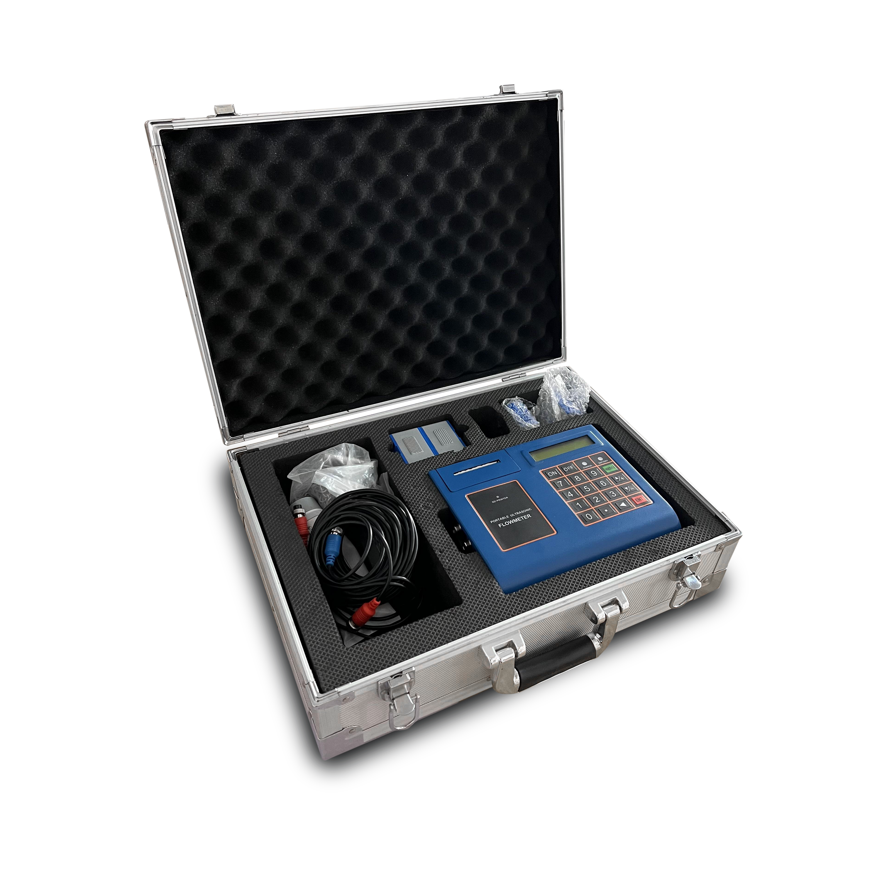 Liquid Data Logger Portable Print Flow Meter Digital Data Print Meter Print Ultrasonic Flow Meter