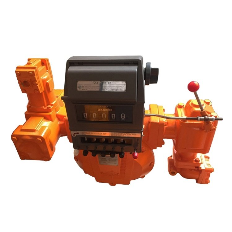 2" 50mm LPG Gas Flow Meter Positive Displacement Liquid Control Flowmeter