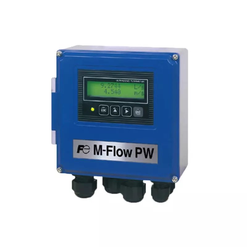 EXW Price Fixed Ultrasonic Flowmeter External Clip Economical Water Flow Meter