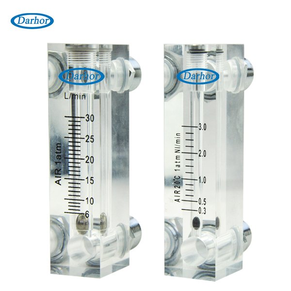 Darhor 30LPM Panel Mount air Flow Meter with Adjustable Valve
