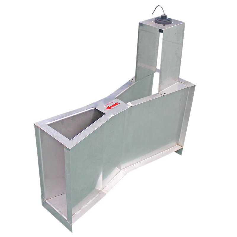 Portable Ultrasonic Electronic Water Flow Meter for Open Channel Low-Cost Parshall Flume Flowmeter