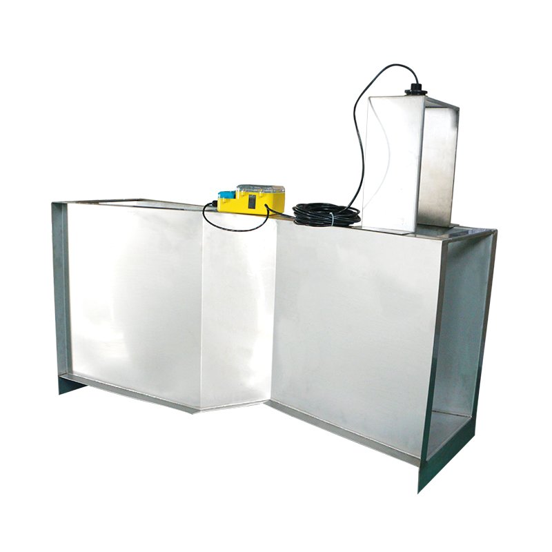 Portable Ultrasonic Electronic Water Flow Meter for Open Channel Low-Cost Parshall Flume Flowmeter