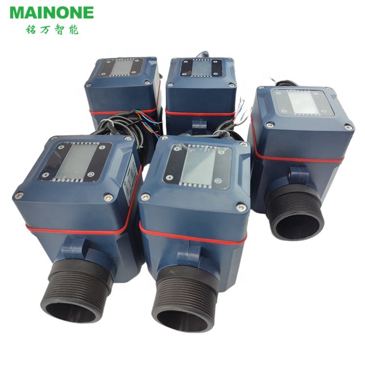 Electromagnetic Flow Meter RS485/4-20mA Flow Meter 0.5% Flow Meter LCD Content Displayed in English