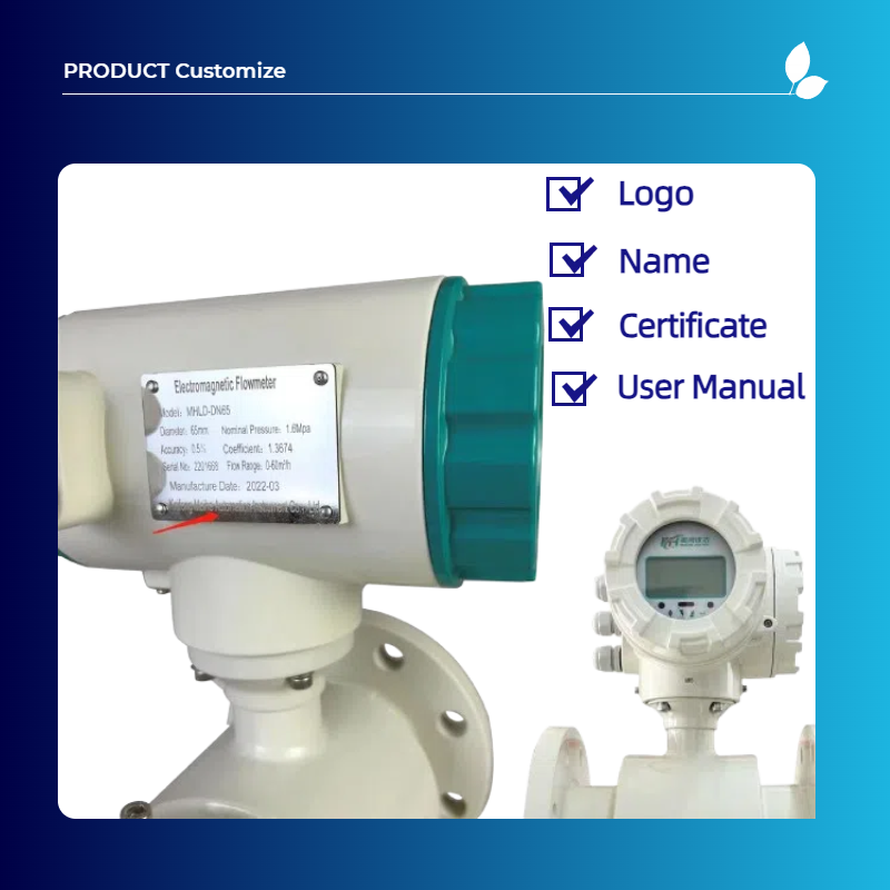 Kaifeng Flowmeter DN80 Clamp Type Electromagnetic Flow Meter Flowmeter Flow Meter