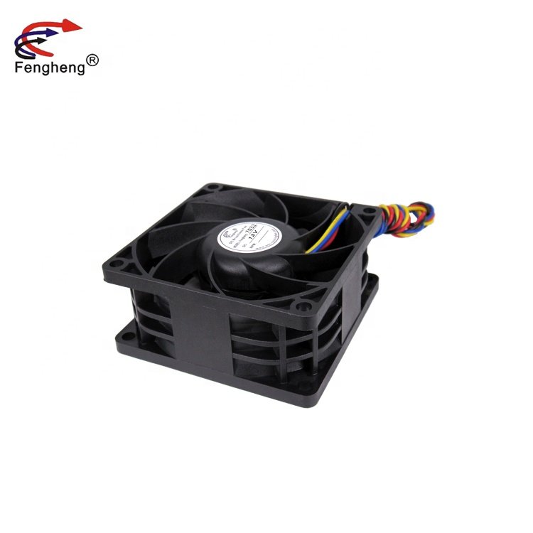 Guangdong Exhaust Fan 70x70x32mm 3800RPM Rivet Plastic Fans 70mm Dc 5v 12v 24v