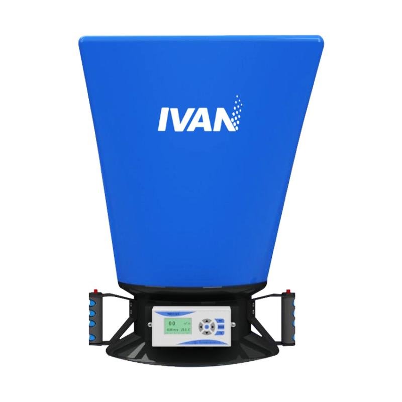 Air Velocity Flow Meter Balometer Air Volume Meter Air Flow Capture Hood for Laboratory