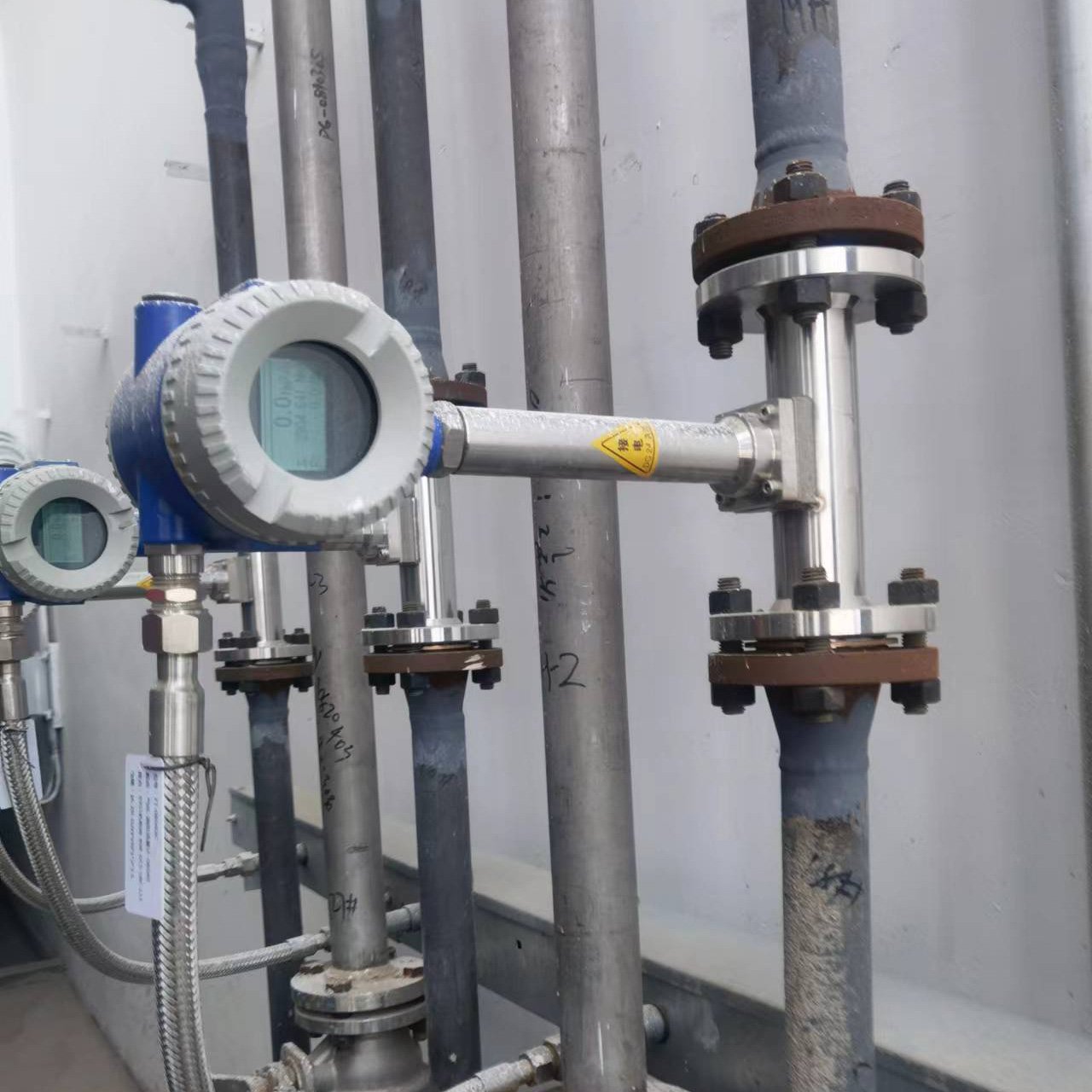 Liquid vortex Street Flowmeter Hydrogen Hot Gas Saturated Steam vortex Flowmeter