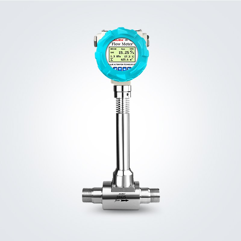 LCD Display IP65/IP68 Protected Vortex Flowmeter Stainless Steel Threaded Connection Factory Direct Flowmeter