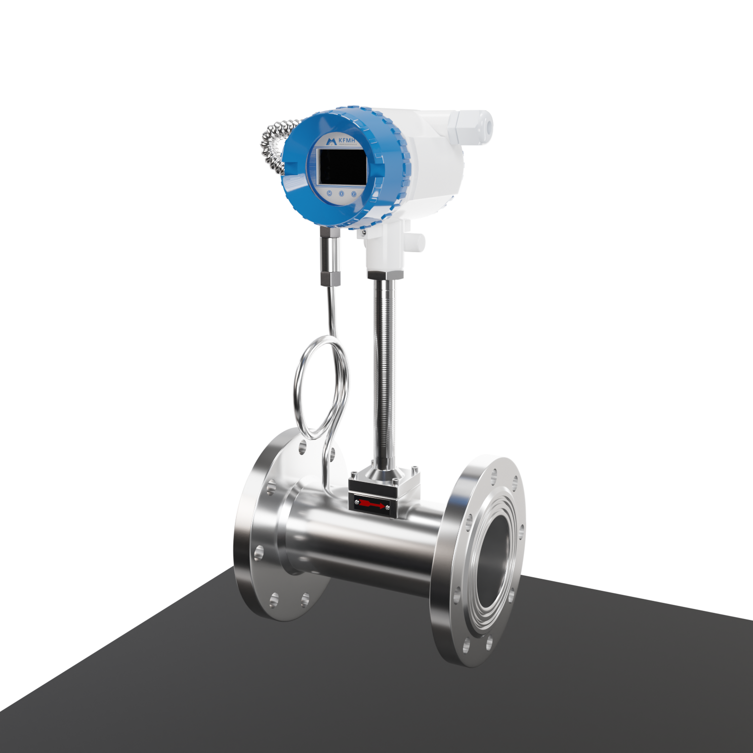 Best Saturated Steam Vortex Flowmeter 1.0%R Accuracy 6.0MPa LUGB Vortex Flowmeter