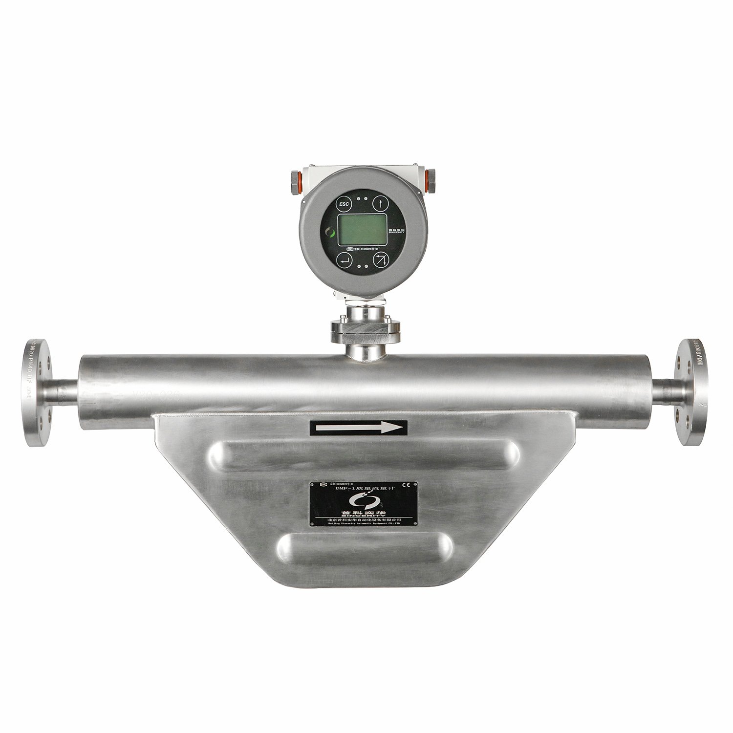High Precision Coriolis Mass Flow Meter Stainless Steel Liquid Dispenser with High Accuracy for Water Gas Air