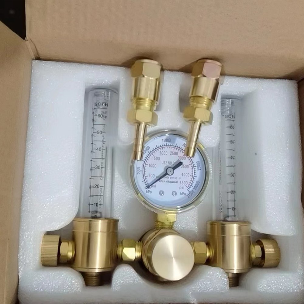 Argon Gas Flowmeter With Accurate Reading Design And 300Bar Testing Pressure