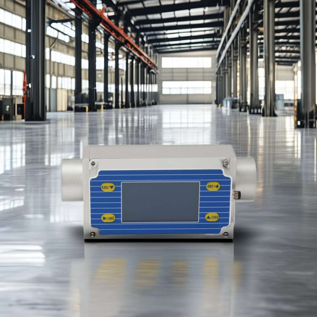 Digital Display Micro-Flow Controller Gas Mass Flow Meter for Nitrogen Compressed Air Water Oil OEM Supported