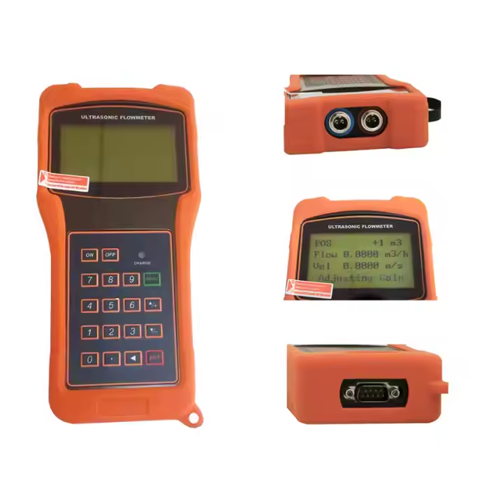 Portable Ultrasonic Flow Meter Smart Ultrasonic Water Meter Seawater Digital Flowmeter